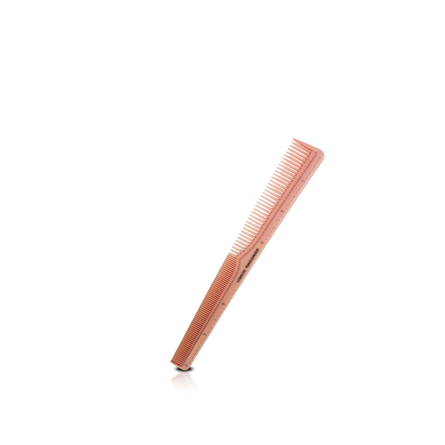 HAIR COMB - GCM01PK - GOMCOMb POLYCARBONATE SMALL CUTTING STYLING MEASURING COMB - 183 MM - PACK OF 12