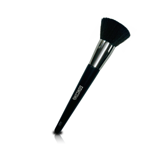 MAKEUP BRUSH - GMB020 - GOMCOMb BLACK PINK FLAT TOP FOUNDATION FACE BRUSH - PACK OF 6