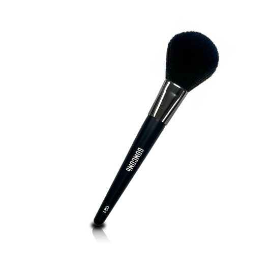MAKEUP BRUSH - GMB021 - GOMCOMb BLACK PINK PRECISION POWDER FACE BRUSH - PACK OF 6