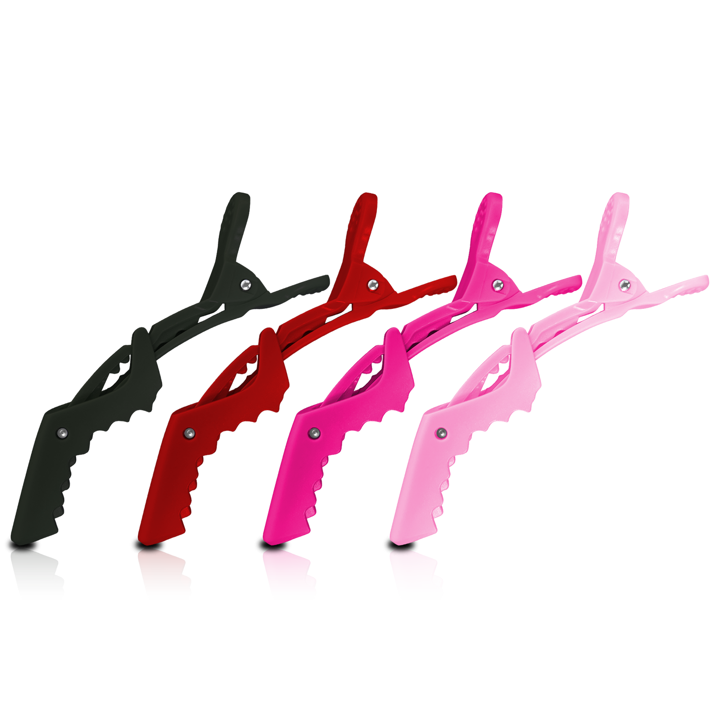 HAIR CLIP - HPLV13LBRPP - LOVE MAXIMUM HOLD SECTIONING CLIP - MEGA SIZE - 4 PCS - PACK OF 6