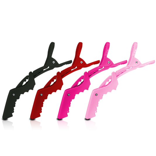 HAIR CLIP - HPLV13LBRPP - LOVE MAXIMUM HOLD SECTIONING CLIP - MEGA SIZE - 4 PCS - PACK OF 6