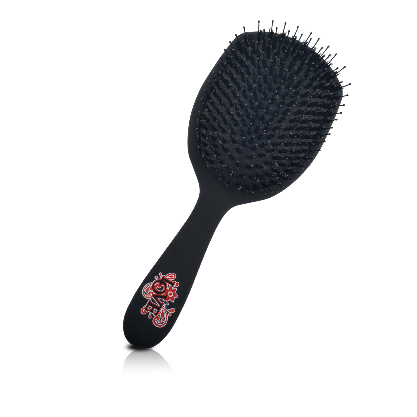 HAIR BRUSH - LED08BK - LOVE PRO DETANGLER BRUSH WITH BOAR BRISTLE - PACK OF 6