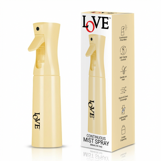 MIST SPRAY - LMS300YL - LOVE MULTIPURPOSE CONTINUOUS FINE MIST SPRAY BOTTLE - 300 ML - YELLOW