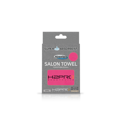 TOWEL - SAST04 - SUPER ABSORBENT MICROFIBER SALON TOWEL - 16" X 29" - PINK
