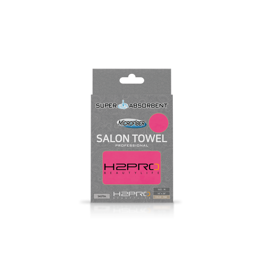TOWEL - SAST04 - SUPER ABSORBENT MICROFIBER SALON TOWEL - 16" X 29" - PINK