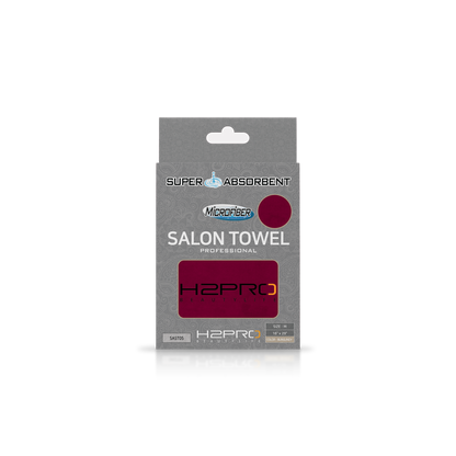 TOWEL - SAST05 - SUPER ABSORBENT MICROFIBER SALON TOWEL - 16" X 29" - BURGUNDY