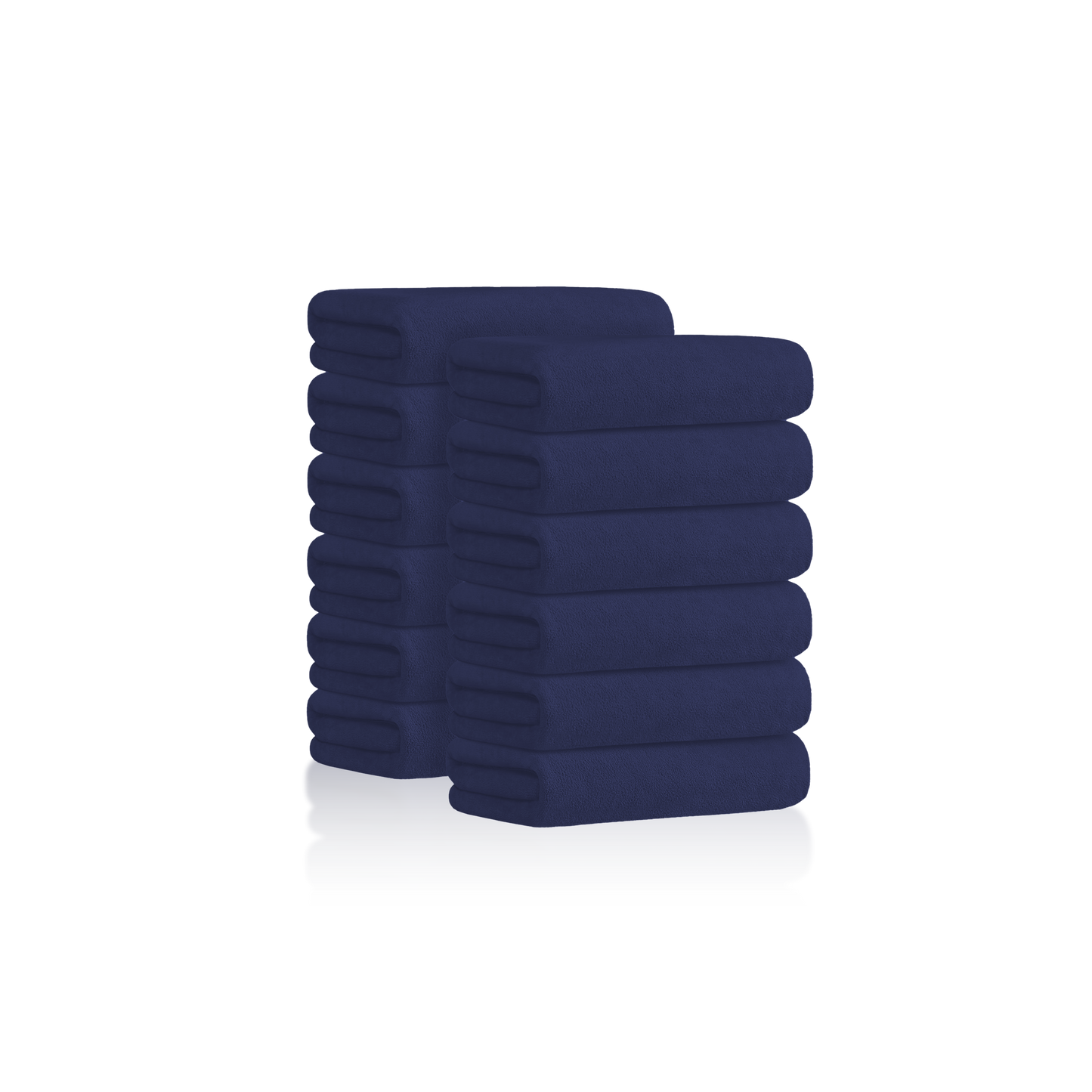 TOWEL - SAST10NV - SUPER ABSORBENT MICROFIBER SALON TOWEL - 16" X 29" - NAVY - 12 PCS