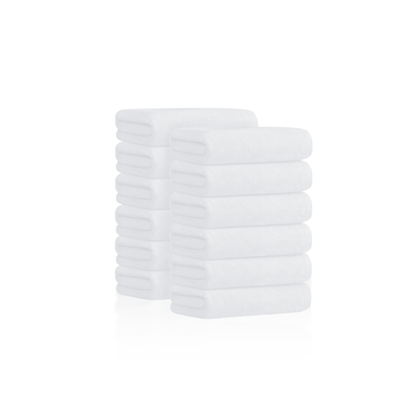 TOWEL - SAST10WH - SUPER ABSORBENT MICROFIBER SALON TOWEL - 16" X 29" - WHITE - 12 PCS