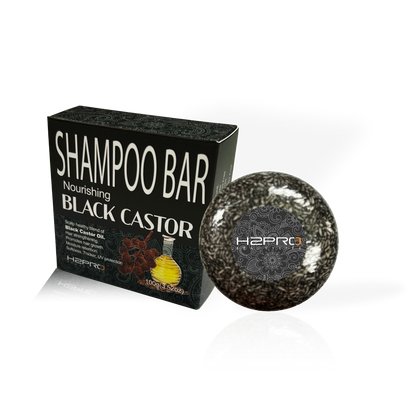 SHAMPOO BAR - SBB-2302 - H2PRO NOURISHING BLACK CASTOR (3.52 oz / 100 g) - PACK OF 6