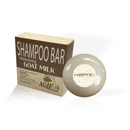 SHAMPOO BAR - SBG-2303 - H2PRO MOISTURIZING GOAT MILK (3.52 oz / 100 g) - PACK OF 6