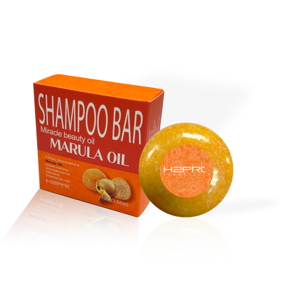 SHAMPOO BAR - SBM-2304 - H2PRO MIRACLE BEAUTY OIL MARULA OIL (3.52 oz / 100 g) - PACK OF 6