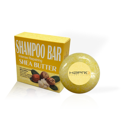 SHAMPOO BAR - SBS-2305 - H2PRO INTENSE REPAIRING SHEA BUTTER (3.52 oz / 100 g) - PACK OF 6