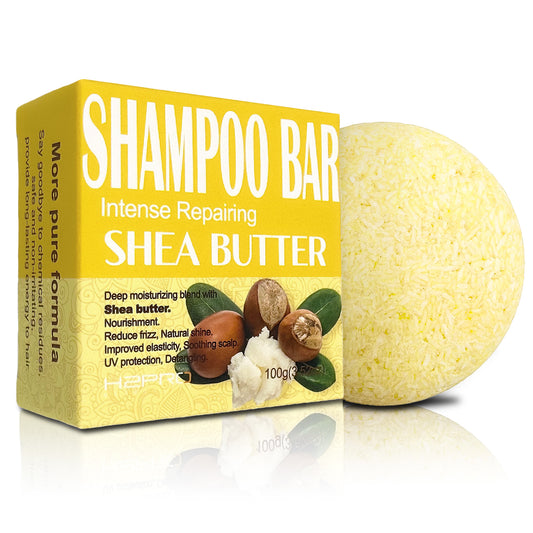 SHAMPOO BAR - SBS-2305 - H2PRO INTENSE REPAIRING SHEA BUTTER (3.52 oz / 100 g) - PACK OF 6