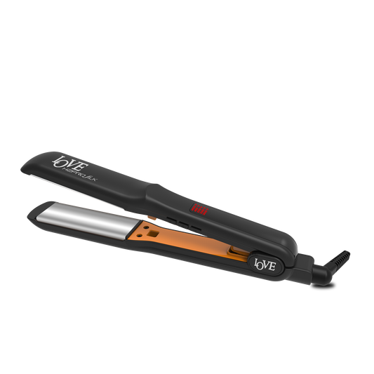 FLAT IRON - SLT114 - H2PRO SILK LOVE 1 1/4" TITANIUM PLATE